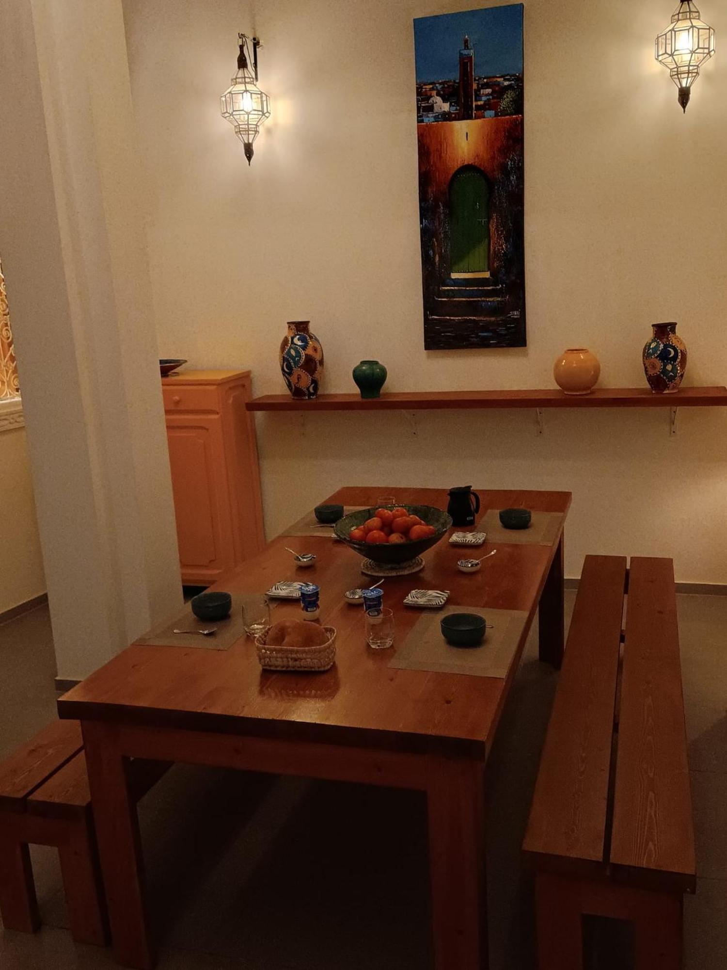 La Maison Des Amis Фес Екстер'єр фото